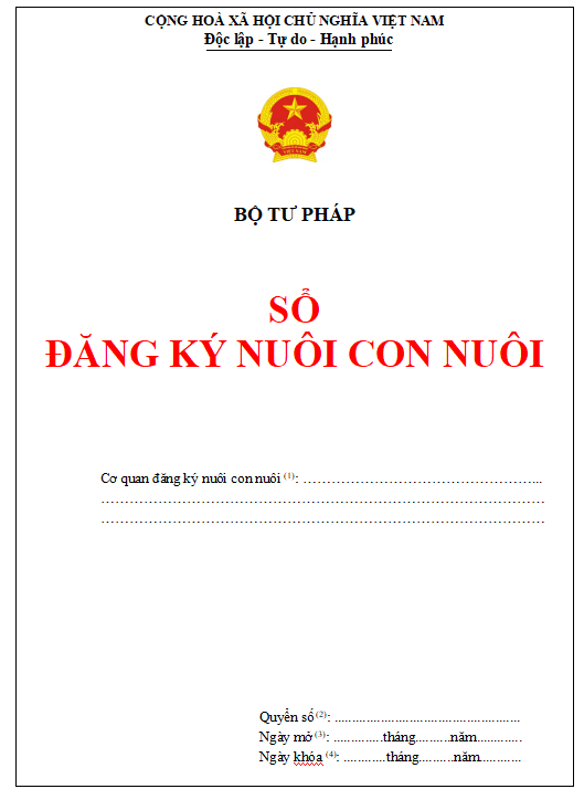 Trình tự, thủ tục nhận nuôi con nuôi trong nước năm 2025